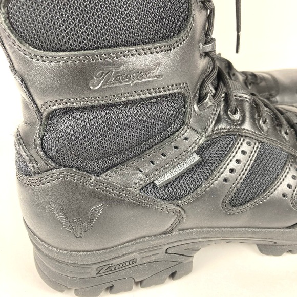 Thorogood The Deuce Series Black Leather Steel Toe Tactical Boots Mens 9.5 XW - Picture 4 of 9